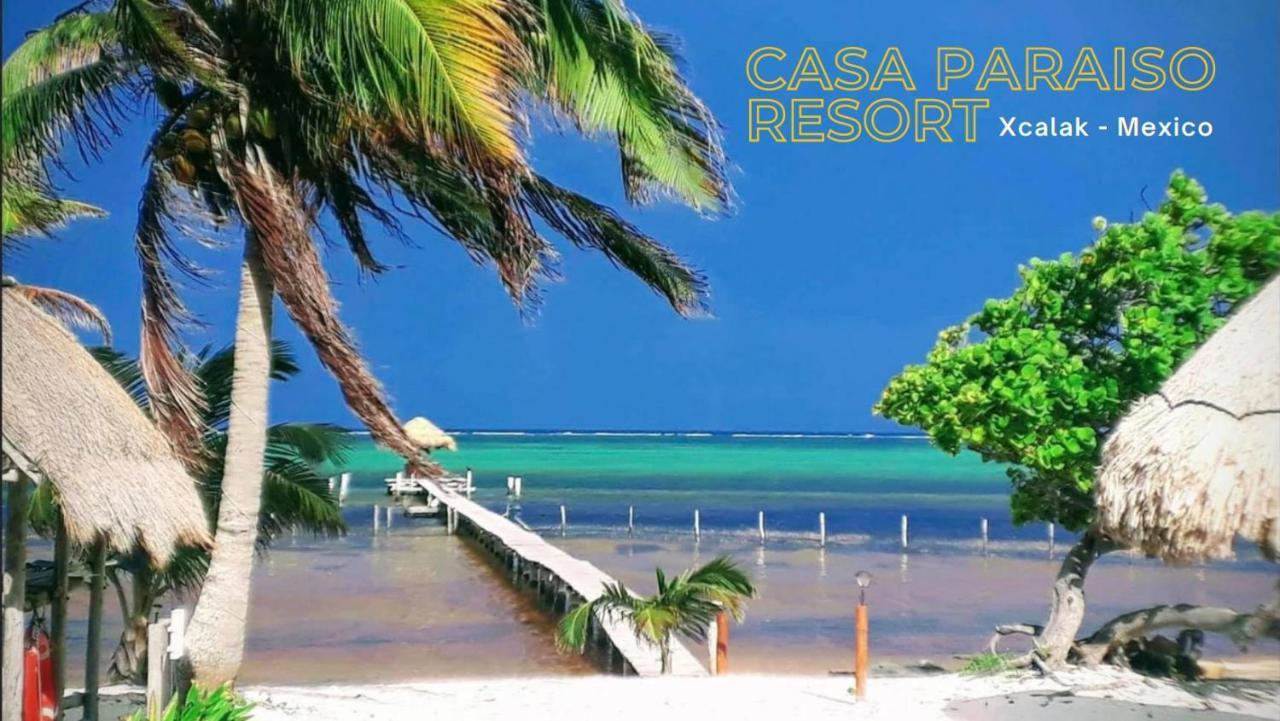 Casa Paraiso 艾克斯卡拉克 外观 照片
